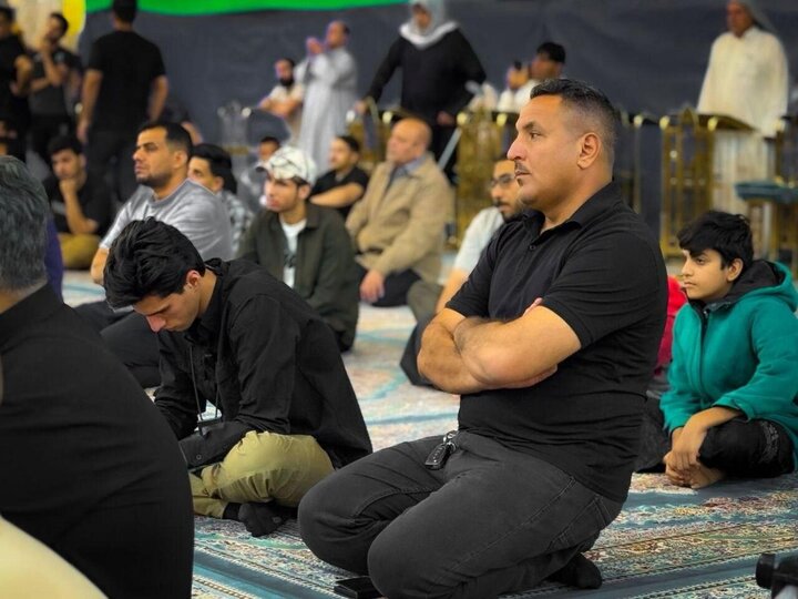 تقرير مصور/ خدام العتبة العباسية ييشاركون في مراسم عزاء شهادة السيدة "فاطمة الزهراء"(ع)