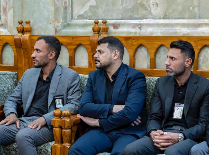 تقرير مصور/ خدام العتبة العباسية ييشاركون في مراسم عزاء شهادة السيدة "فاطمة الزهراء"(ع)