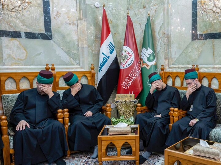 تقرير مصور/ خدام العتبة العباسية ييشاركون في مراسم عزاء شهادة السيدة "فاطمة الزهراء"(ع)