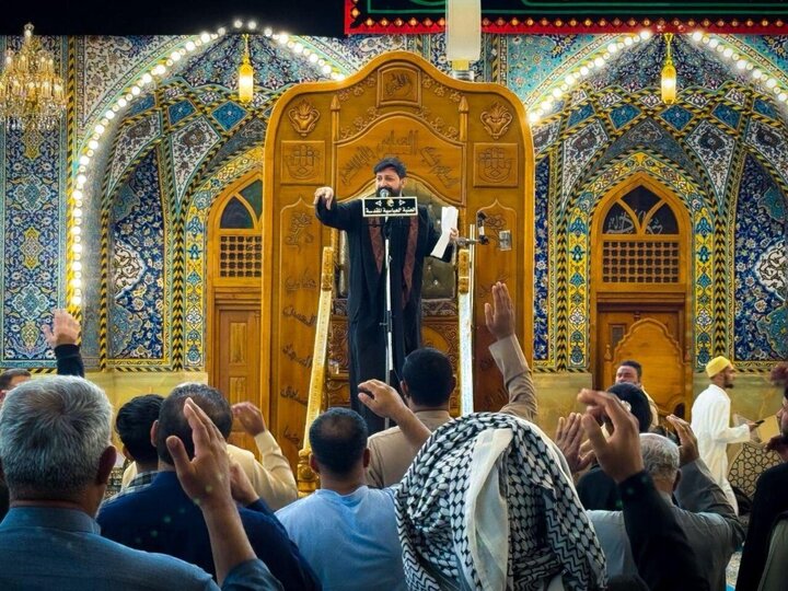 تقرير مصور/ خدام العتبة العباسية ييشاركون في مراسم عزاء شهادة السيدة "فاطمة الزهراء"(ع)