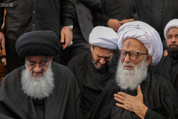 تقرير مصور/ مشاركة واسعة في إحياء ذكرى استشهاد السيدة "فاطمة الزهراء" (ع) بمدينة النجف الأشرف