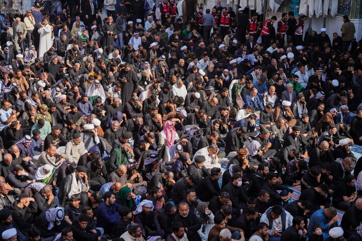 تقرير مصور/ مشاركة واسعة في إحياء ذكرى استشهاد السيدة "فاطمة الزهراء" (ع) بمدينة النجف الأشرف