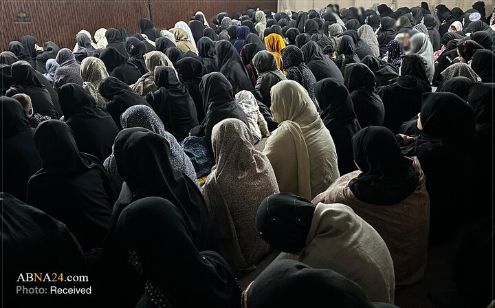 تصاویر | محفل عزای شیعیان هزاره در حسینیه علی بن ابی‌طالب کویته، پاکستان در ایام فاطمیه