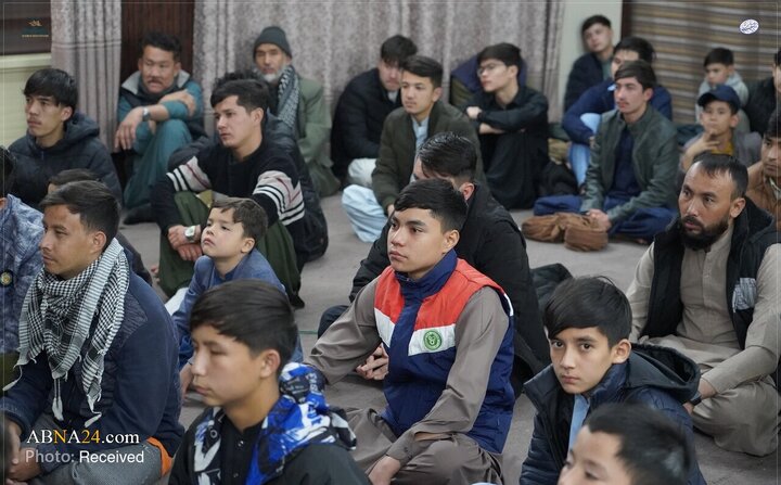 تصاویر | محفل عزای شیعیان هزاره در حسینیه علی بن ابی‌طالب کویته، پاکستان در ایام فاطمیه