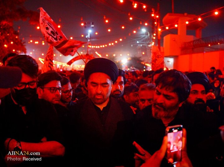 تصاویر | حضور انبوه جمعیت در مراسم عزاداری ایام فاطمیه در کراچی پاکستان