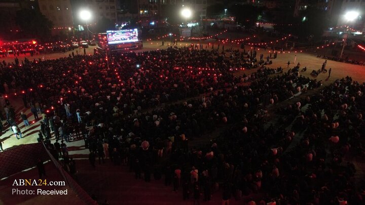 تصاویر | حضور انبوه جمعیت در مراسم عزاداری ایام فاطمیه در کراچی پاکستان