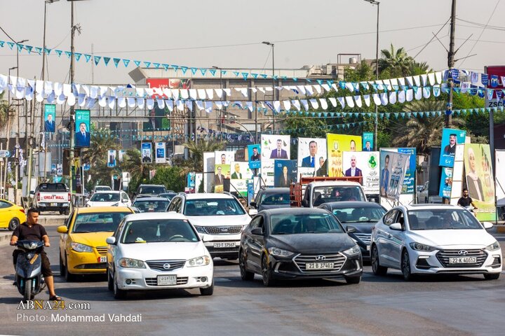 بغداد پایتخت عراق در آستانه انتخابات مجلس