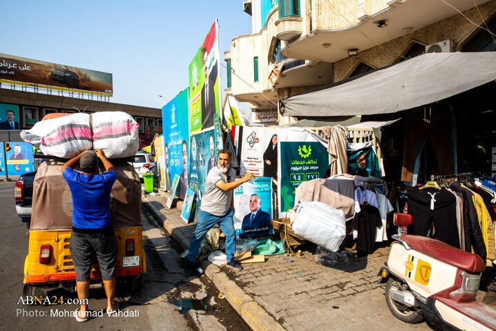 بغداد پایتخت عراق در آستانه انتخابات مجلس