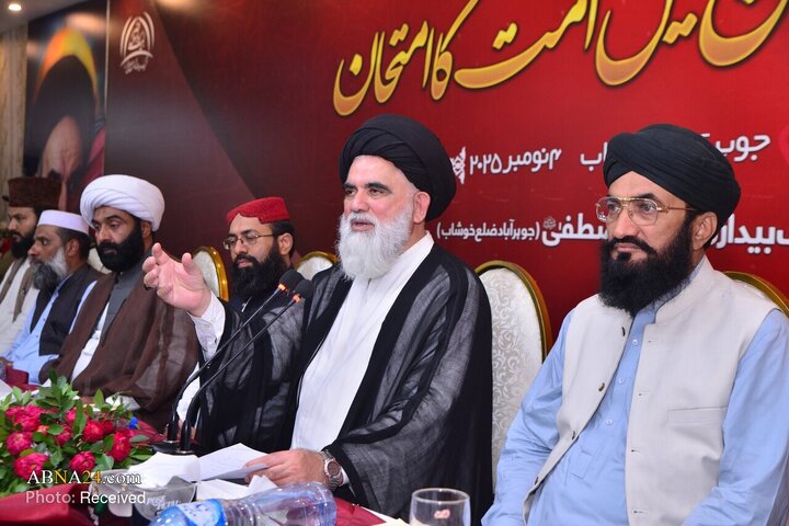 Rapora Wêneyan | Konferansa Yekîtiyê bi navê "Azmûna Ummet di Qada Xezze" li Cohərabad a Pakistanê bi beşdariya Alimên Şiî û Sunî.