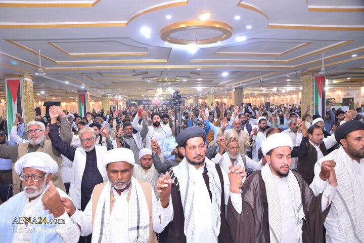 Rapora Wêneyan | Konferansa Yekîtiyê bi navê "Azmûna Ummet di Qada Xezze" li Cohərabad a Pakistanê bi beşdariya Alimên Şiî û Sunî.