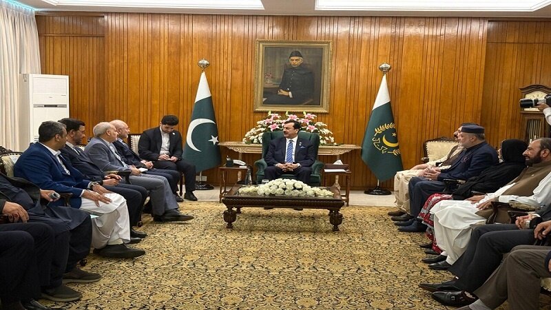 پاکستانی سینیٹ کے چیئرمین اور قائم مقام صدر یوسف رضا گیلانی کا ایران پاکستان تعاون کے فروغ پر زور