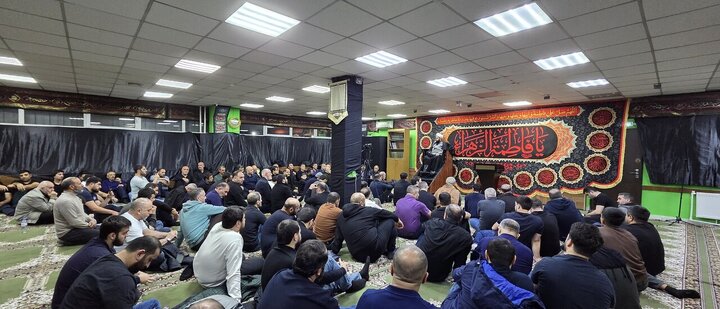 تقرير مصور/ ذكرى استشهاد السيدة الزهراء في حسينية السجادية بالعاصمة الروسية