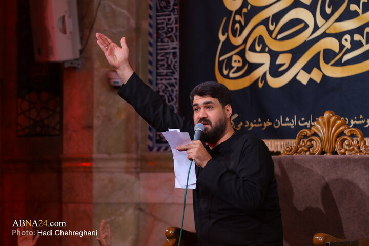 مراسم عزاداری شهادت حضرت فاطمه زهرا(س) در مسجد اعظم قم