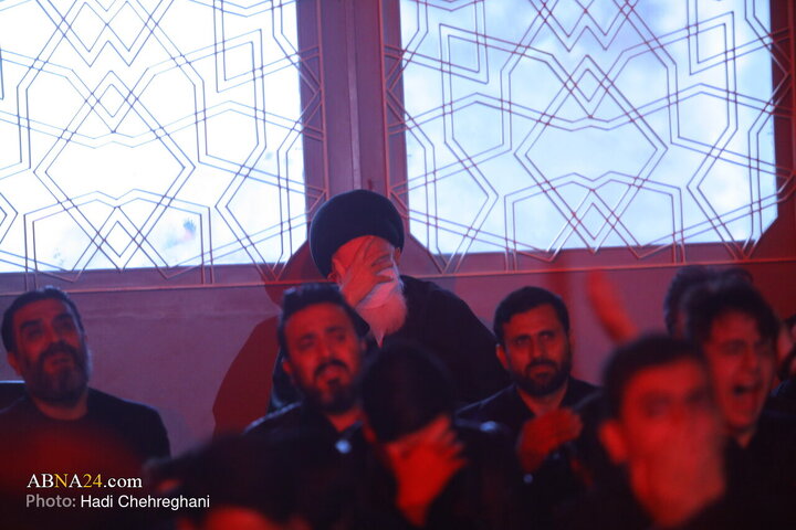 مراسم عزاداری شهادت حضرت فاطمه زهرا(س) در مسجد اعظم قم