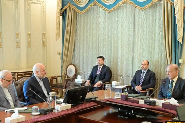 قالیباف در دیدار با نخست‌وزیر پاکستان: تجارت ایران و پاکستان باید به ۱۰ میلیارد دلار برسد