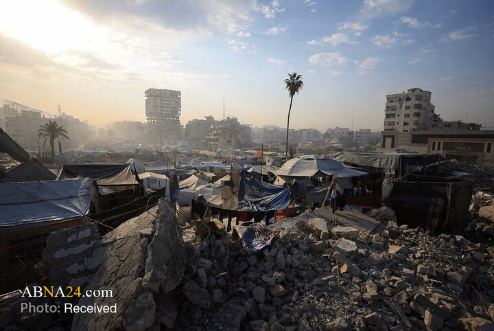 Informe fotográfico | La escasez de tiendas y alimentos en Gaza alarma ante la llegada del invierno
