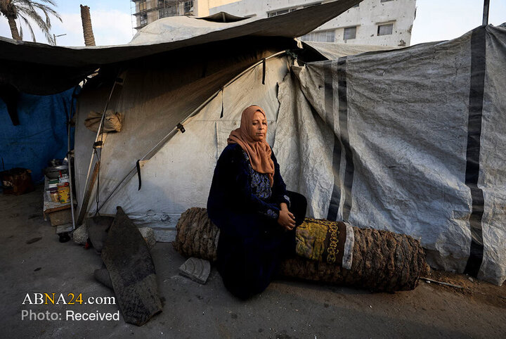 Informe fotográfico | La escasez de tiendas y alimentos en Gaza alarma ante la llegada del invierno