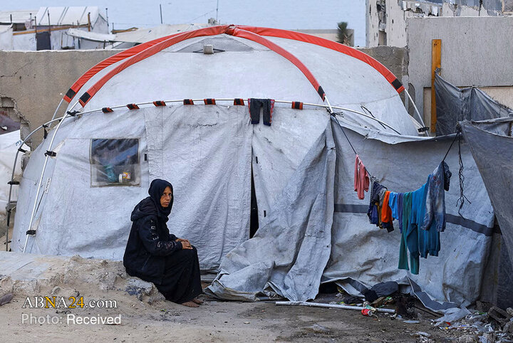 Informe fotográfico | La escasez de tiendas y alimentos en Gaza alarma ante la llegada del invierno