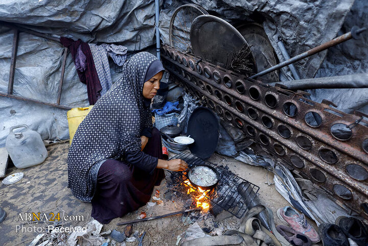 Informe fotográfico | La escasez de tiendas y alimentos en Gaza alarma ante la llegada del invierno