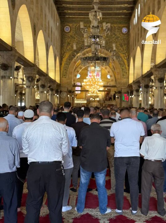 نماز جمعه مسجدالاقصی ۱۶ جمادی الاول ۱۴۴۷