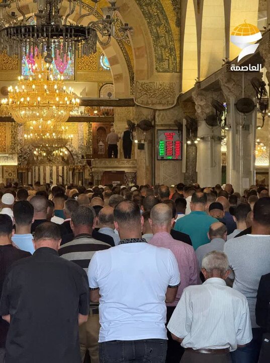 نماز جمعه مسجدالاقصی ۱۶ جمادی الاول ۱۴۴۷