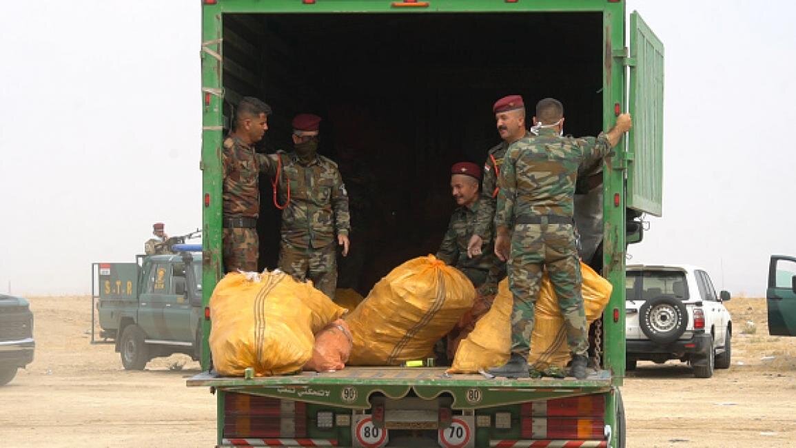 نیروهای امنیتی عراق درگیر نبرد خیابانی با باندهای مواد مخدر