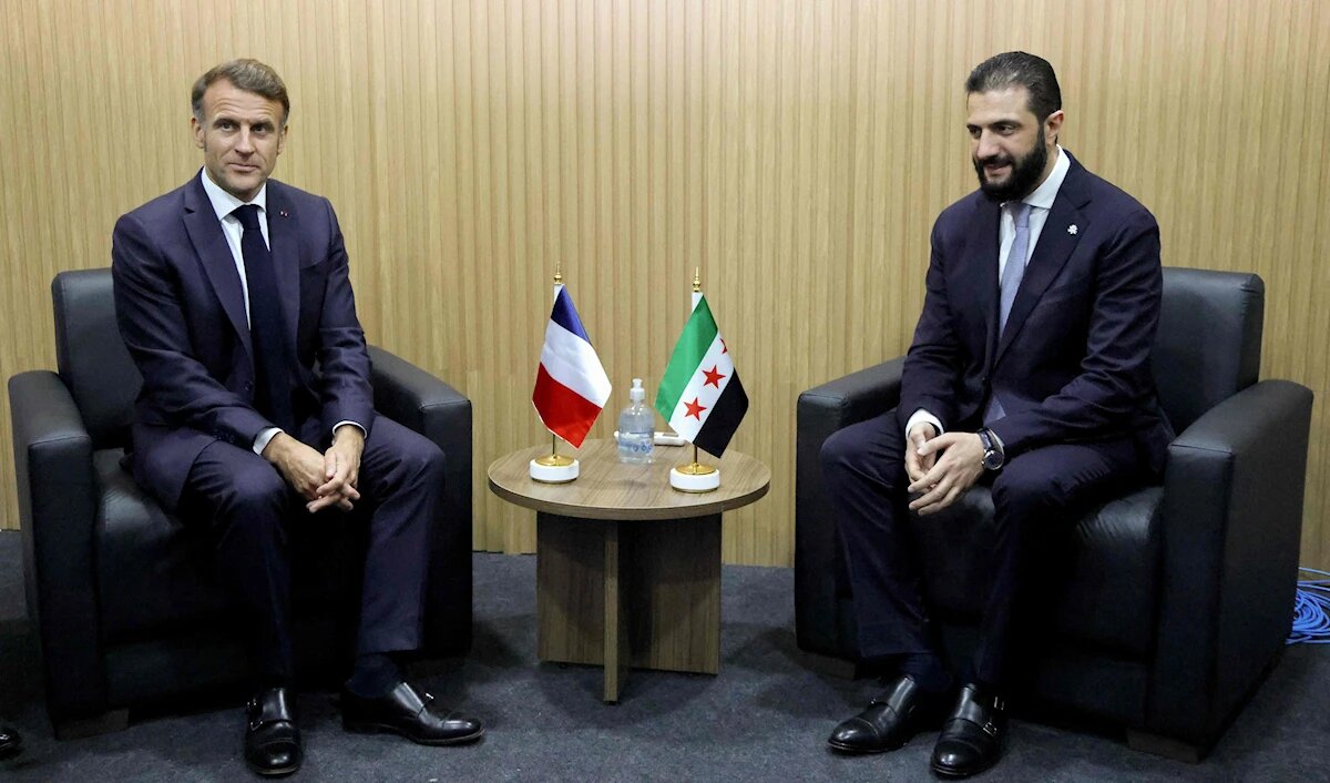 مکرون از جولانی خواست به ائتلاف بین‌المللی بپیوندد