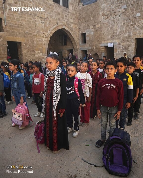 图集 | 在经历两年战争后，加沙具有700年历史的卡米利亚历史学校重新开放