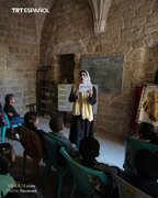 图集 | 在经历两年战争后，加沙具有700年历史的卡米利亚历史学校重新开放