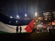 تصویری رپورٹ|| بیرمنگھم میں فلسطین کے حامیوں کے وسیع مظاہرے، اسرائیلی کلب مکابی تل ابیب کے میچ کی منسوخی کا مطالبہ