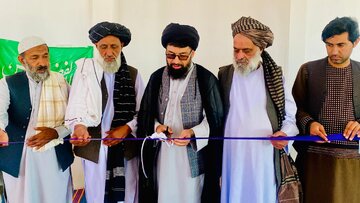 افتتاح مسجد شیعیان در شهرستان گِرِشک افغانستان + تصاویر