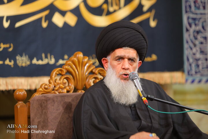 Photos: Hazrat Zahra mourning ceremony held at Azam Mosque in Qom