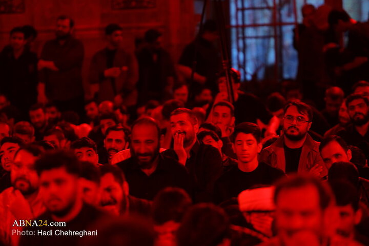 Photos: Hazrat Zahra mourning ceremony held at Azam Mosque in Qom