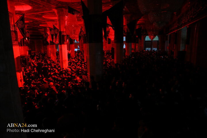 Photos: Hazrat Zahra mourning ceremony held at Azam Mosque in Qom