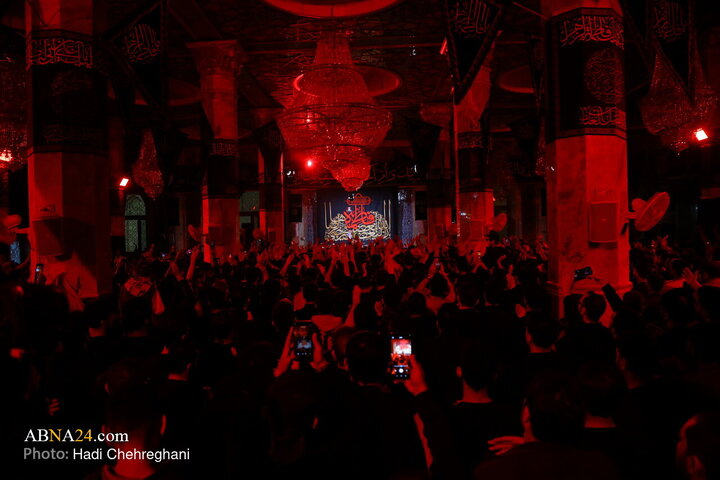 Photos: Hazrat Zahra mourning ceremony held at Azam Mosque in Qom