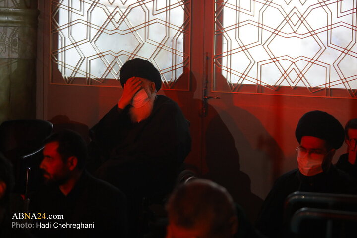 Photos: Hazrat Zahra mourning ceremony held at Azam Mosque in Qom