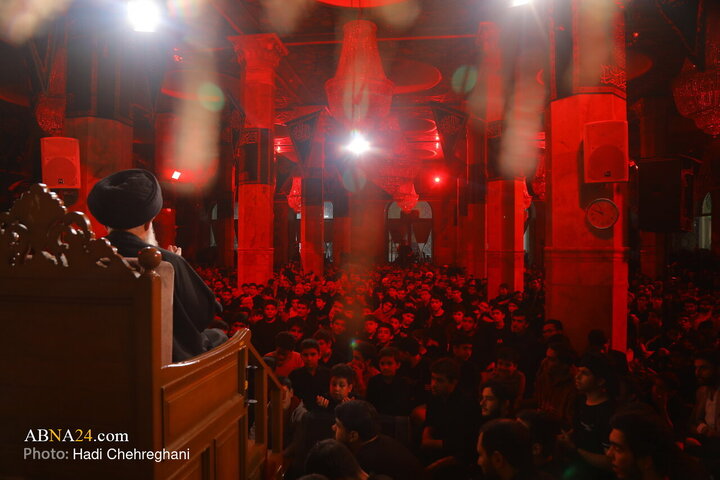 Photos: Hazrat Zahra mourning ceremony held at Azam Mosque in Qom