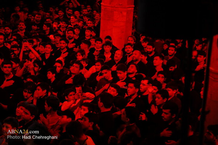Photos: Hazrat Zahra mourning ceremony held at Azam Mosque in Qom