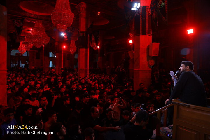 Photos: Hazrat Zahra mourning ceremony held at Azam Mosque in Qom