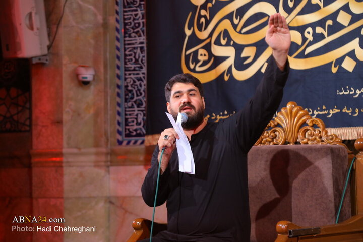 Photos: Hazrat Zahra mourning ceremony held at Azam Mosque in Qom