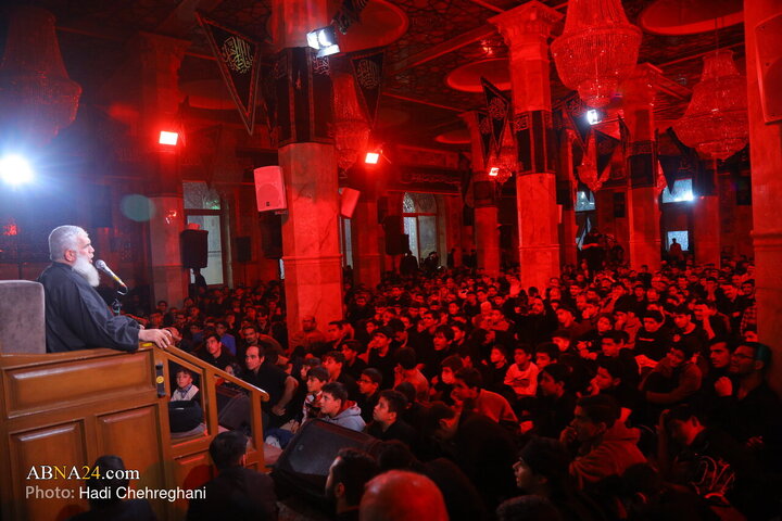 Photos: Hazrat Zahra mourning ceremony held at Azam Mosque in Qom