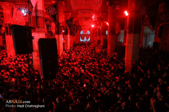 Photos: Hazrat Zahra mourning ceremony held at Azam Mosque in Qom