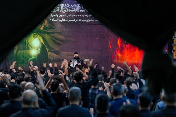 عکس خبری | اقامه عزای ایام فاطمیه در شهر طوزخورماتو استان صلاح‌الدین عراق