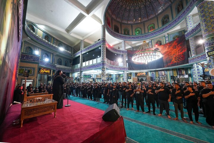 عزای ایام فاطمیه در شهر طوزخورماتو استان صلاح‌الدین عراق