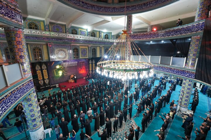 عزای ایام فاطمیه در شهر طوزخورماتو استان صلاح‌الدین عراق