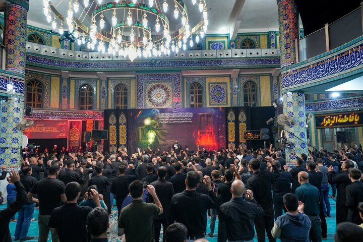 عزای ایام فاطمیه در شهر طوزخورماتو استان صلاح‌الدین عراق