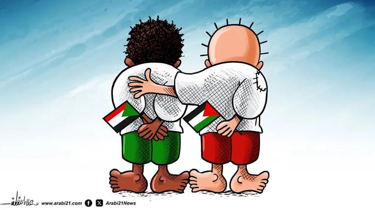Cartoon: Children of Gaza and Sudan face the same path