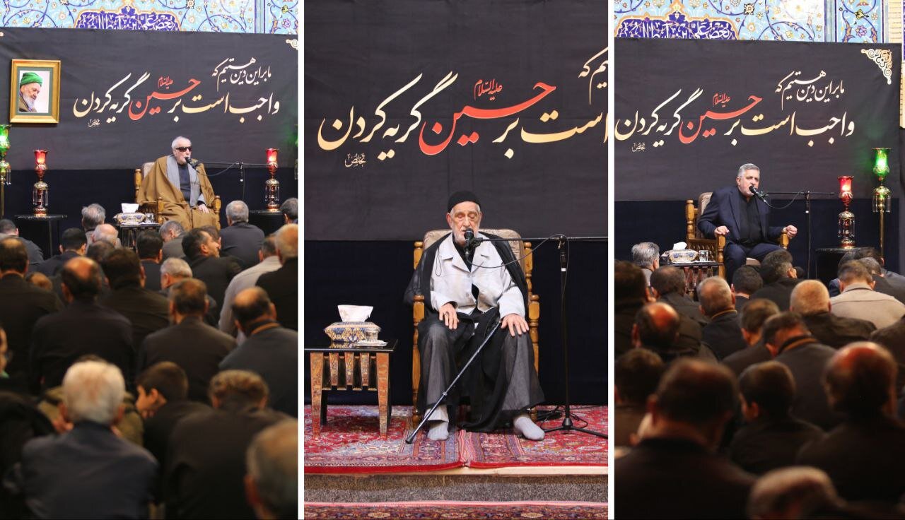 مراسم دومین سالگرد آیت الله سید احمد نجفی برگزار شد + عکس