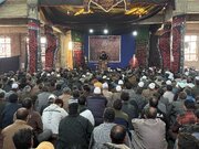 تصویری رپورٹ | آیت اللہ یوسف امام بارگاہ بمنہ کشمیر میں مجلس عزا حضرت زہرا س کا انعقاد