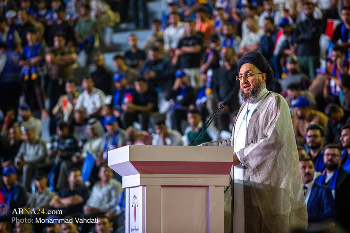 Photos: Shia parties' election rally in Baghdad